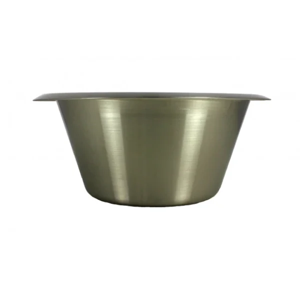 MATFER Bassine Pâtissière Ø 16 Cm Fond Plat Inox mode 1
