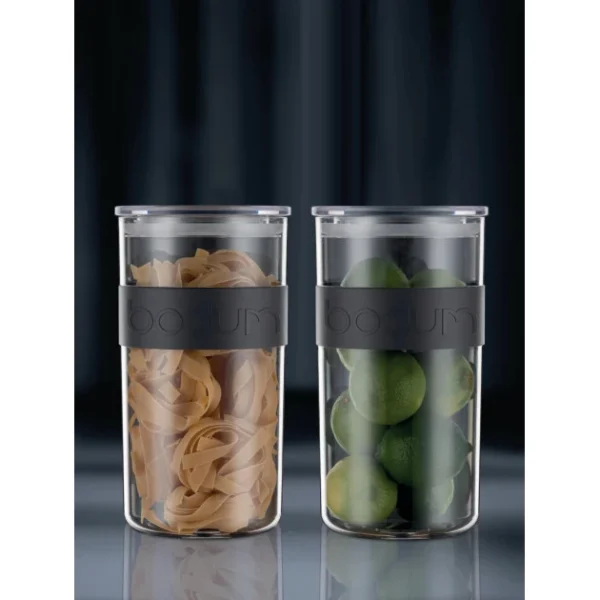 livraison la plus rapide Bocal Plastique 2 L Avec Couvercle (x2) PRESSO Bodum 3
