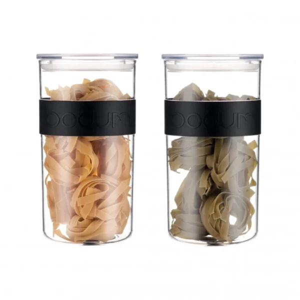 livraison la plus rapide Bocal Plastique 2 L Avec Couvercle (x2) PRESSO Bodum 6