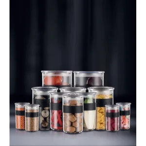 livraison la plus rapide Bocal Plastique 2 L Avec Couvercle (x2) PRESSO Bodum 18