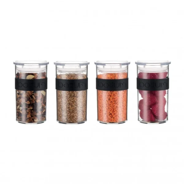 Bocal Plastique 250 Ml Avec Couvercle (x4) PRESSO Bodum Protections acheteurs 5