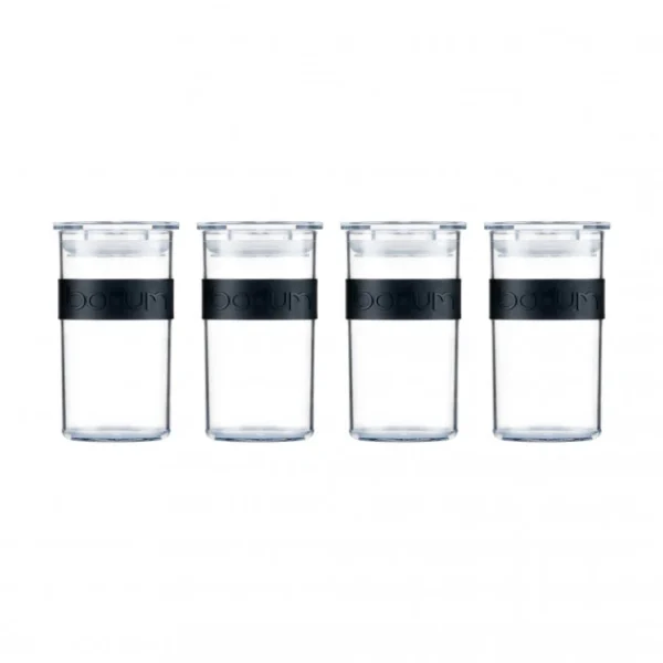 Bocal Plastique 250 Ml Avec Couvercle (x4) PRESSO Bodum Protections acheteurs 1