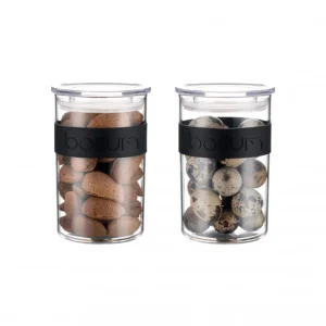 Bocal Plastique 600 Ml Avec Couvercle (x2) PRESSO Bodum mode pas cher 13