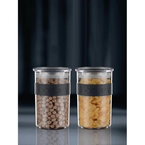 Bocal Plastique 600 Ml Avec Couvercle (x2) PRESSO Bodum mode pas cher 5