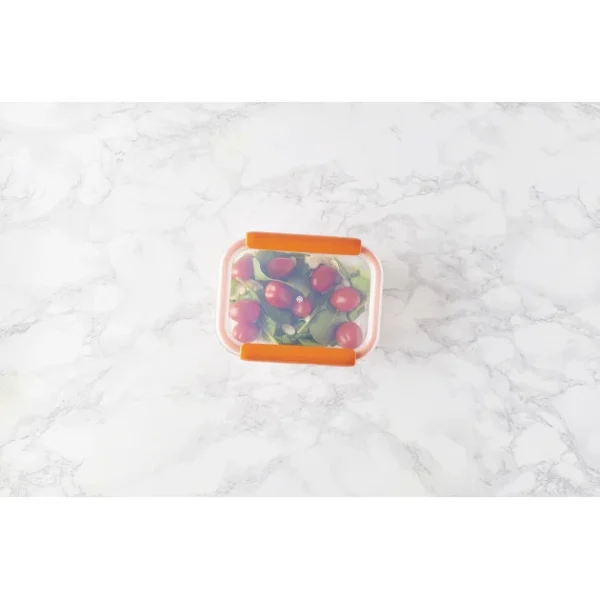 Paris Boîte De Conservation Connectée 640 Ml Orange Stor’eat Mastrad 4
