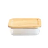 Boîte De Conservation En Verre Et Bambou Rectangle 1520 Ml Pebbly soldes 10