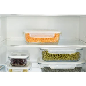 styles dernier cri Boîte De Conservation En Verre Rectangle 1 L Pebbly 10