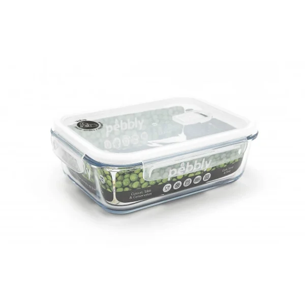 à prix d'occasion Boîte De Conservation En Verre Rectangle 1,5 L Pebbly 1