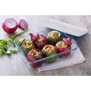 Prix très abordable Boîte De Conservation En Verre Rectangulaire 25 X 20 Cm 2,6 L Cook & Store Pyrex 6