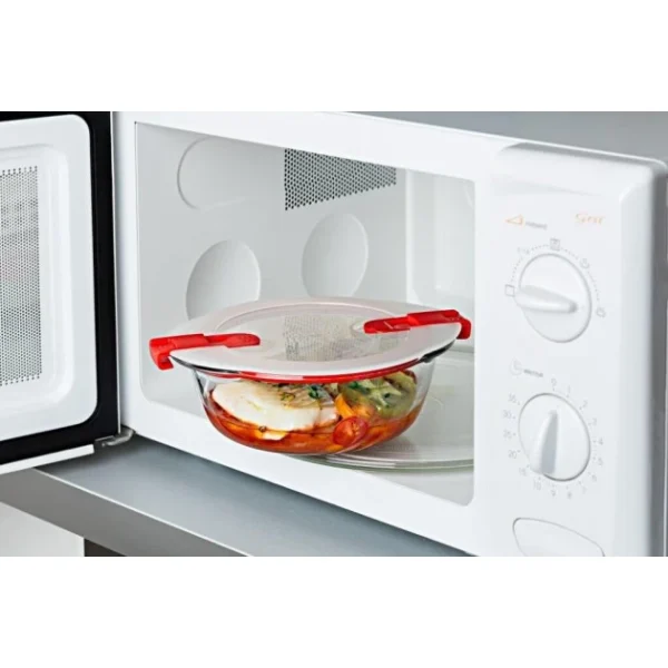 Prestation Et Rapide Boîte De Conservation En Verre Ronde 14 Cm 0,35 L Cook & Heat Pyrex 4