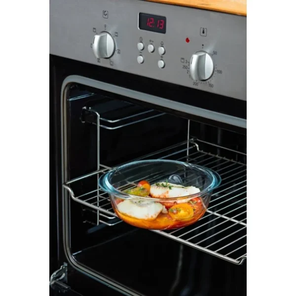 Boîte De Conservation En Verre Ronde 20 Cm 1,1 L Cook & Heat Pyrex guranteed de qualité 4