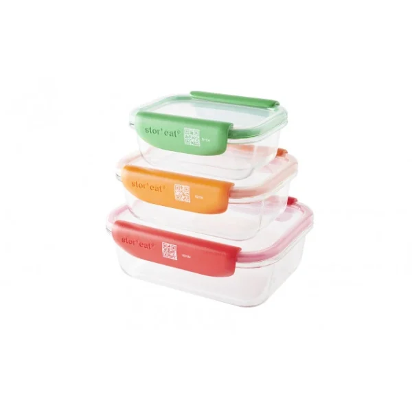 Acheter Boîtes De Conservation Connectées Stor’eat (x3) Mastrad 1