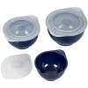 Bol Plastique Avec Couvercle 0,95 L / 1,89 L / 2,84 L (x3) Wilton REMISE 5