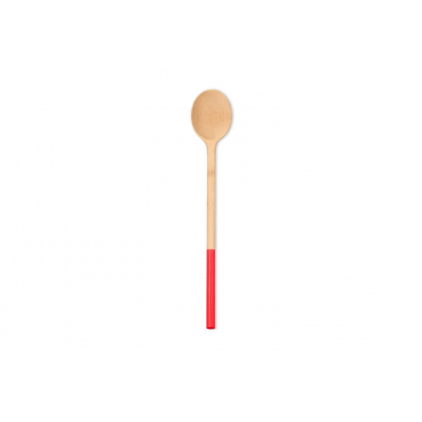commentaire favorable Cuillère De Cuisine Bambou 38 Cm Rouge Pebbly 1