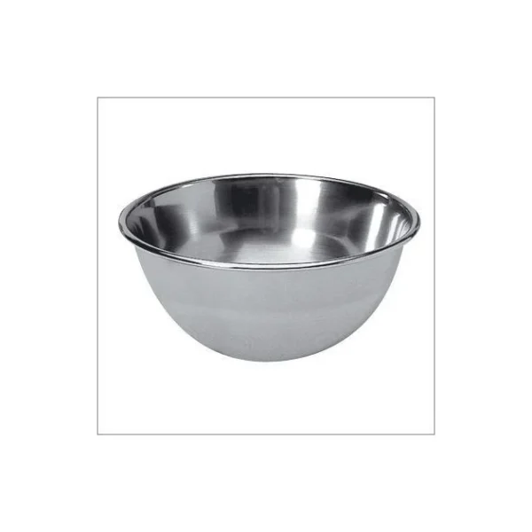 prix de gros MATFER Cul De Poule Ø 30 Cm Bassine 1/2 Ronde Inox 3