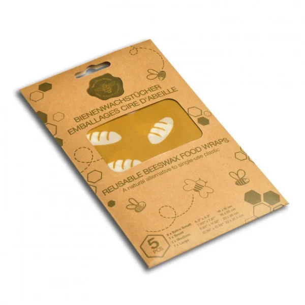 Feuille Emballage Alimentaire Cire Abeille (x5) Nuts nouveau produit 3