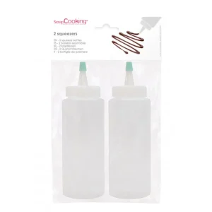 Flacon Verseur Souple Transparent 325ml (x2) Scrapcooking Prestation Et Rapide 6