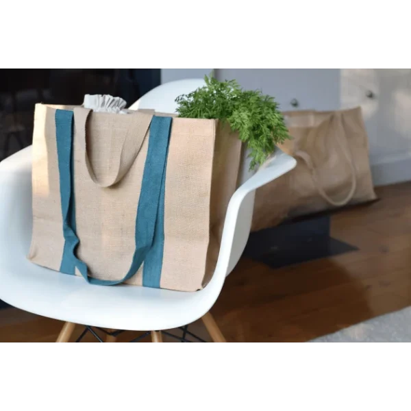 meilleur cadeau Grand Sac Cabas En Fibre De Jute Pebbly 3