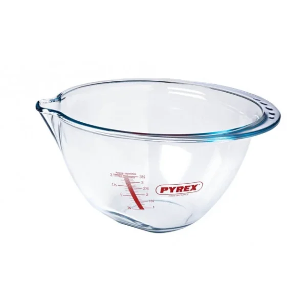 Jatte Graduée En Verre Ø30 Cm 4,2 L Expert Bowl Pyrex soldes pas cher 1