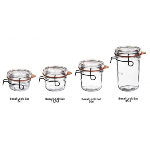 exclusivement disponibles Luigi Bormioli Joint Caoutchouc Pour Bocal (x6) Lock Eat 3