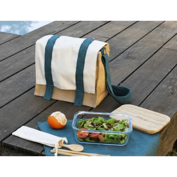 Les achats en ligne Lunch Bag à Bandoulière Avec Set De Table Pebbly 3