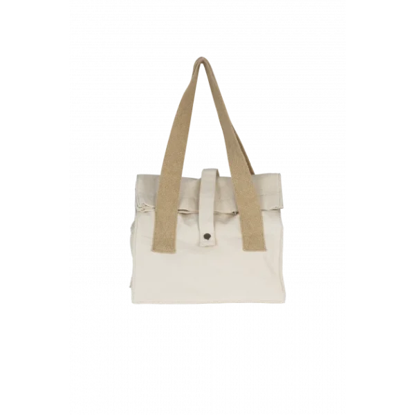 soldes en ligne Lunch Bag Avec Anses Marron Clair 32 X 25 X 17 Cm Pebbly 1