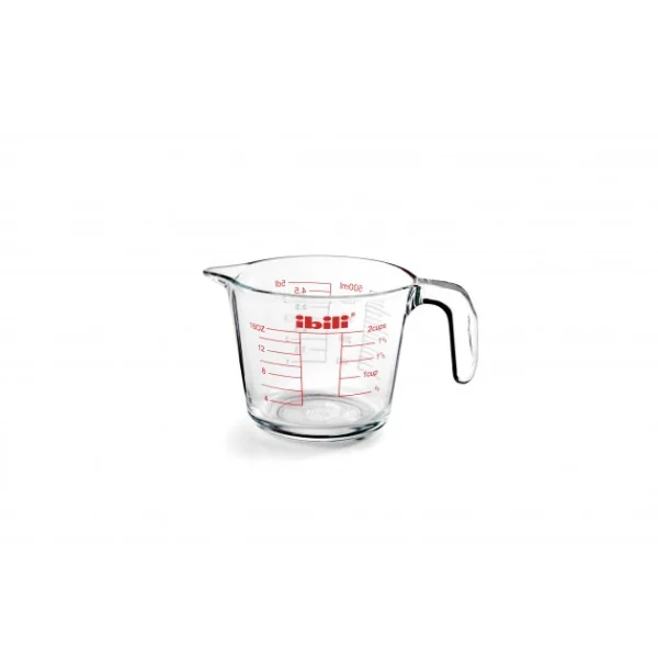 boutique pas cher Pichet Gradué Verre 0,5 L Ibili 1