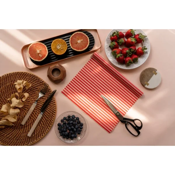 Rouleau Emballage Alimentaire Cire Abeille Rouge 90 X 30,5 Cm Nuts luxe soldes 4