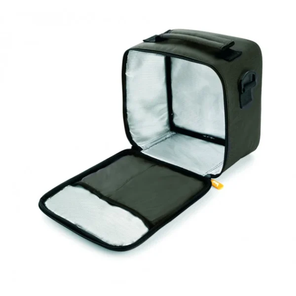 en ligne Sac Lunch Isotherme + 2 Boîtes Hermétique Plastique Orange Ibili 7