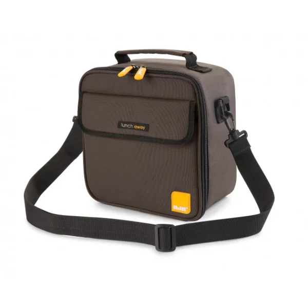 en ligne Sac Lunch Isotherme + 2 Boîtes Hermétique Plastique Orange Ibili 1