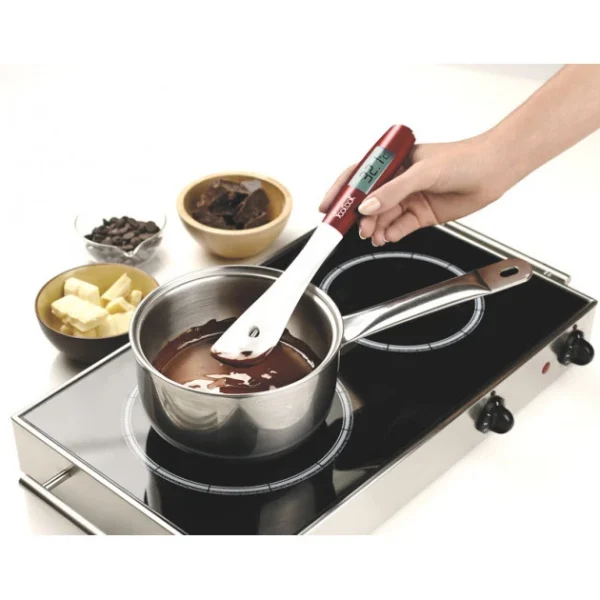 en ligne officielle Spatule Thermomètre Amovible + Embout Cuillère Yoocook 3