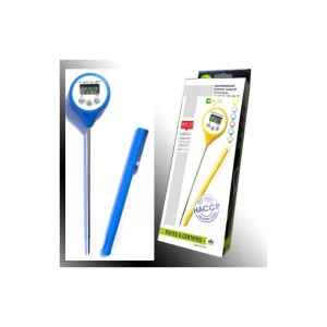 pas cher en vente ALLA FRANCE Thermomètre Digital étanche à Sonde HACCP Bleu -50°C à +200°C 6