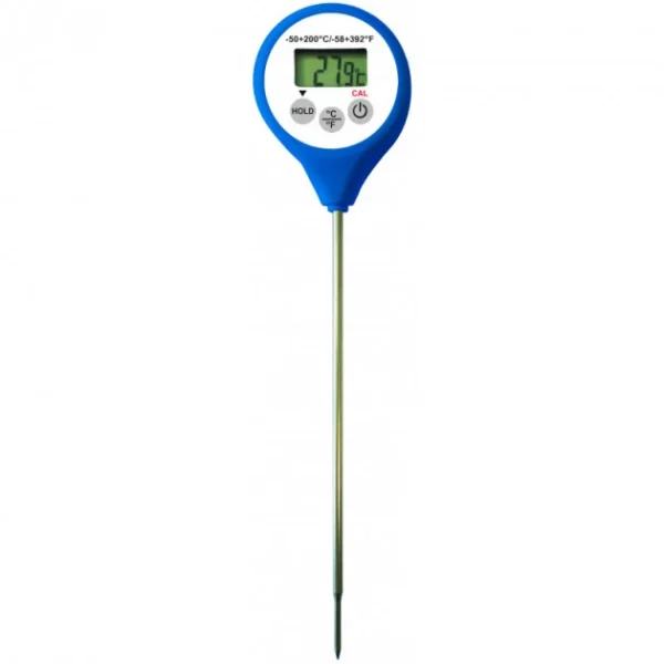 pas cher en vente ALLA FRANCE Thermomètre Digital étanche à Sonde HACCP Bleu -50°C à +200°C 1