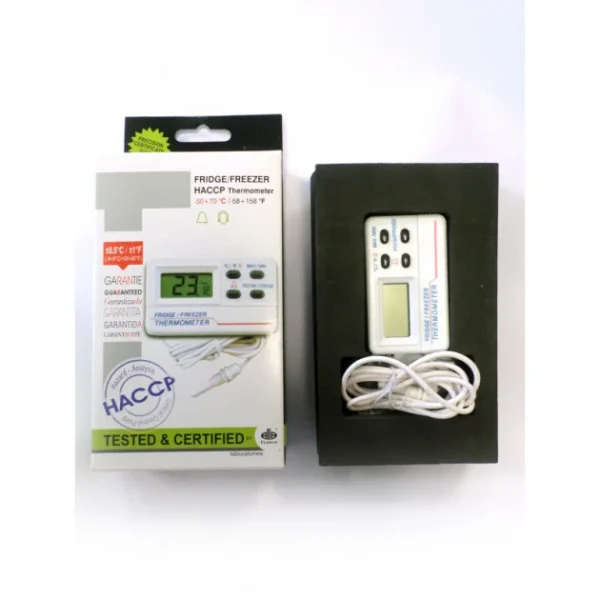 à prix imbattables ALLA FRANCE Thermomètre Frigo-congélateur Digital HACCP -50°C à +70°C 3