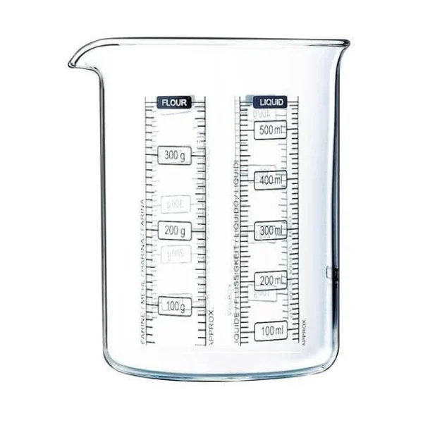 Verre Doseur En Verre 0,5 L Kitchen Lab Pyrex soldes en ligne 1